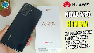 HUAWEI Nova Y70: Review del Gama Media con Triple Cámara 48MP, 128GB y 6000 mAh ¿Vale la pena?