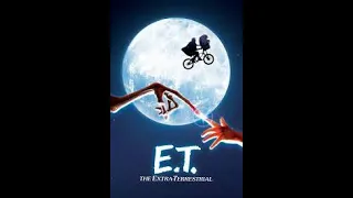 E.T. The Extra-Terrestrial- Flying Across The Moon & Stars Scene