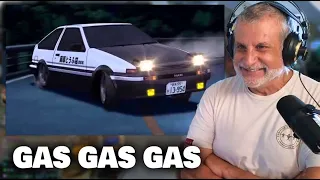 Checking Out Gas Gas Gas Initial D Arcade Stage 5 | Video Game & Anime OST Reactions