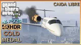 GTAV Caida Libre Gold Medal | PS5 4K 60FPS