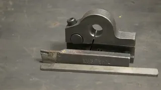 Carbide spring cutting cutter for the TV-7M school machine - another experiment (part 2)