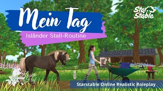 Ein Tag am Stall Isi STALL ROUTINE | Linda Wolfpie🌹 | StarStable Online RRP | Realistic Roleplay |