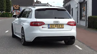 Audi RS4 B8 with BRUTAL Milltek Exhaust! LOUD Revs & Accelerations!