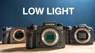 Fuji X-H2S - Low Light Performance (With Sony FX3 & Canon R7 Comparison)