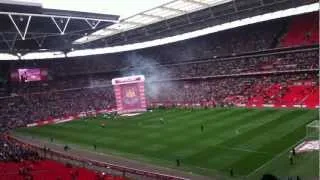 Play Off Final 2012 Wembley Stadium , London , West Ham 2-1 Blackpool