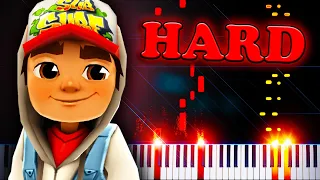 SUBWAY SURFERS (Main Theme) - Piano Tutorial