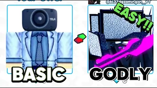 Basic to GODLY in Roblox Toilet Tower Defense…