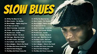 Relaxing Whiskey Blues Music - Best Of Slow Blues Rock Ballads - Fantastic Electric Guitar Blues