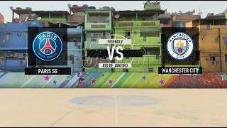 PSG vs Manchester City | VOLTA FOOTBALL 🔥🔥⚽ 5 Aside | STREET SOCCER 🔥⚽ Rio de Janeiro ⚽⚽