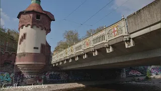 [4K] Von Freiburg nach Kirchzarten entlang Dreisam