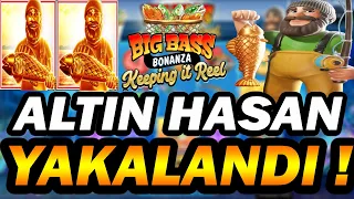Big Bass Bonanza Keeping İt Reel | Altın Hasana Kancayı Taktık ! #casino #slot #slotoyunları #kazanç