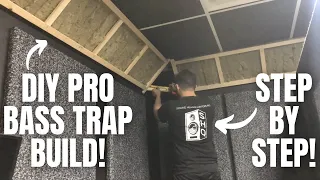 HOW TO BUILD DIY PRO BASS TRAPS WITH CUSTOM TRIM!