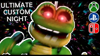 FNAF ULTIMATE CUSTOM NIGHT - ALL SECRET RARE VOICELINES + BONUS EASTER EGG!!! || CONSOLE PORT 2021