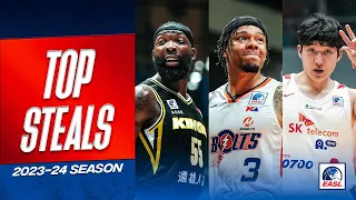 East Asia Super League 2023-2024 | Top Steals