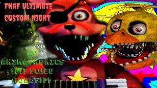 EVERY ANIMATRONIC IN THIS GAME! (we are gonna die) | FNAF Ultimate Custom Night (Part 1)