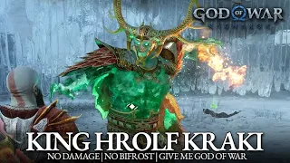 God of War Ragnarok - King Hrolf Kraki Boss Fight (No Damage / No Bifrost Taken / GMGOW)