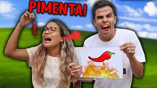 TUDO QUE ELE DESENHAR EU VOU COMER!