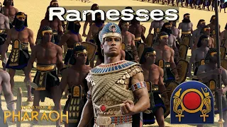 Total War: Pharaoh Faction Unit Showcase - Ramesses, Chosen of Ra