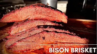 Smoked Bison Brisket