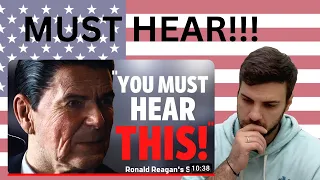 INCREDIBLE! Ronald Reagan's Speech NO ONE Wants To Hear! [British Guy Reacts]