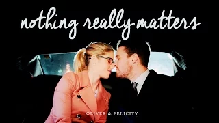 Oliver + Felicity - Nothing Really Matters [4x09]