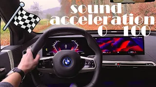 BMW iX | xDrive40 | POV Drive | Acceleration | Sound | 0-100km/h | just like Zeus & Hera