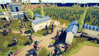 MILITARY DEFEND AGAINST ZOMBIES INVASION - Totally Accurate Battle Simulator TABS