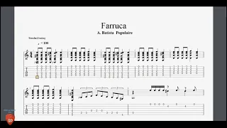 Farruca by A. Batista  Populaire - Guitar Pro Tab