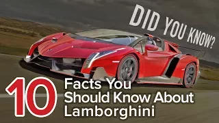 10 Cool Lamborghini Facts You Need to Know: The Short List