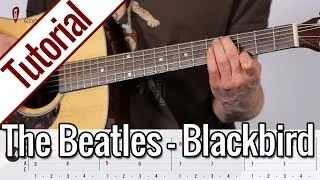 The Beatles - Blackbird | Gitarren Tutorial Deutsch