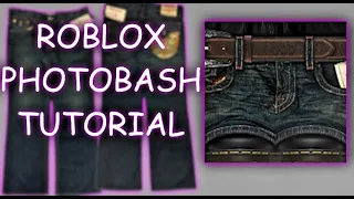 ROBLOX JEANS PHOTOBASH TUTORIAL 2023 UPDATED