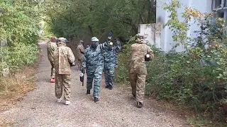 Пейнтбол в лесной глубинке Крыма