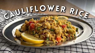 Best Cauliflower Fried Rice | Vegetarian Dinner Recipe