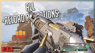 Apex Legends (Season 8) - All Weapons Reload Animations