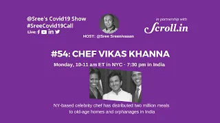 Meet Chef Vikas Khanna - changing people's lives through food, film & more