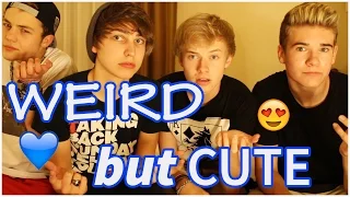 WEIRD but CUTE things girls do | ft.  Reed Deming,  Devin Hayes