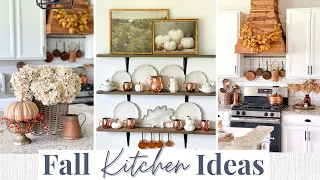 FALL 2023 DECORATE WITH ME 🍁 Part 1 | Fall Kitchen Decor