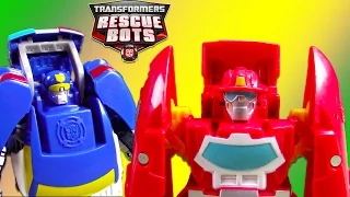 Transformers Rescue Bots Toy UNBOXING | Transformers Pretend Play | JackJackPlays