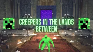 Invading Elden Ring as a literal Minecraft Creeper, part 2!