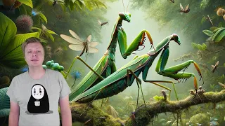 Why Female Praying Mantises Eat Their Male Head!