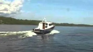 Motor boat Oxta 1000 testdrive Катер Охта 1000 тестдрайв (2)
