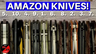 10 KNIVES OF THE WEEK On AMAZON! New Brands This Time?!