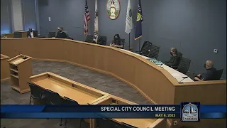 Special City Council Meeting 5-6-2022