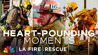 Top Heart-Pounding Moments | LA Fire & Rescue | NBC