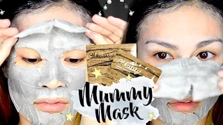 April Skin Mummy Mud Mask In Depth Review & Demo⎟Aprilskin 에이프릴스킨