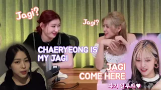 chaeryeong is ryujin jagi (honey)