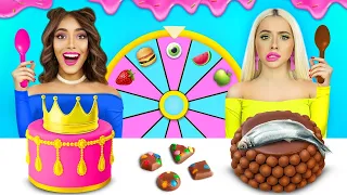 Desafio da Decoração de Bolos: Rico VS Pobre | Decoração Divertida Com Doces por RATATA CHALLENGE