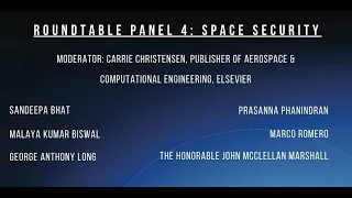 7th Annual STM Conference - Roundtable Panel 4: Space Security