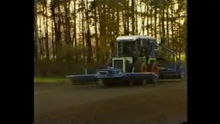 Claas Xerion prototype on machine demo in 1993