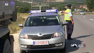 Policia e Kosoves: Kontrolli i Vozitjeve te Rrezikshme